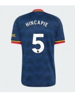 Arsenal Piero Hincapie #5 Vieraspaita 2026-27 Lyhythihainen